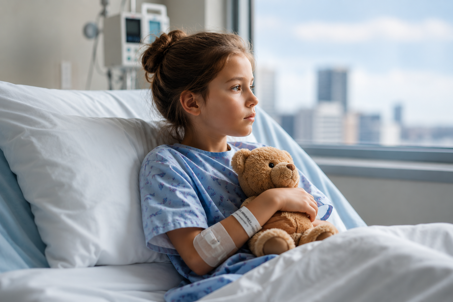 Child engaging with KidPoints during care
